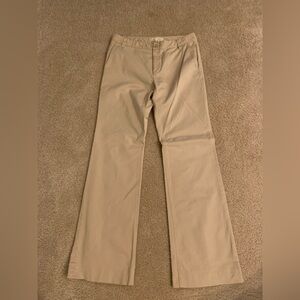 Banana Republic lite khaki pants with stretch